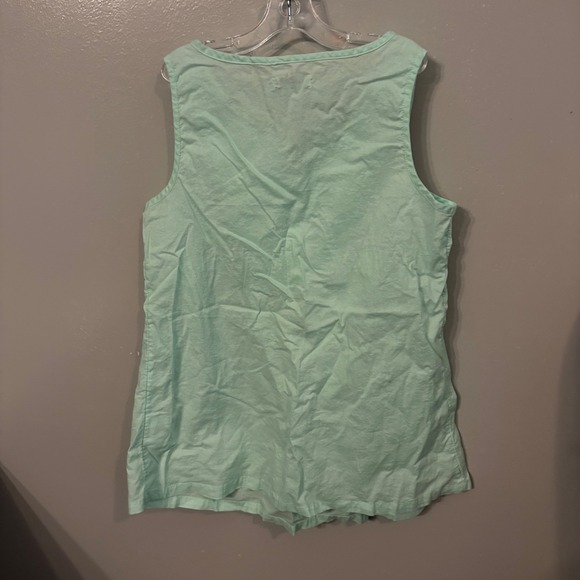 Old Navy Set of 2 Sleeveless Top Orange Teal Sequin Embellished (Girls Medium 8) - Picture 7 of 11